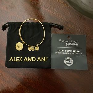 TriDelta Alex and Ani 4 charms bracelet. Brand New with tags.
